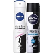 Esmo Home & Fresh Bayan Deosprey 150 Ml+& Fresh Erkek Deosprey 150 ml 2'li Paket