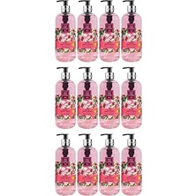 Esmo Home Doğal Zeytinyağlı Sıvı Sabun Kiraz Çiçeği 500 ml x 12 Adet