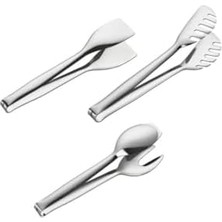 Esmo Home Trend Paslanmaz Çelik 3 Lü 50 Yıl Garantili Servis Takımı Seti