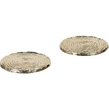 Esmo Home Jumbo Carina Wavy 4'lü Bardak Altlığı 10 cm