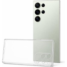 Esmo Home S25 Ultra ile Uyumlu Kılıf Şeffaf Kamera Korumalı 3D