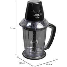 Esmo Home Tefal MB4708TR Masterchop Xxl Siyah Rondo Doğrayıcı