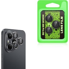 Esmo Home Undeplus Honor 400 Pro ile Uyumlu Kamera Lens Koruyucu Çerçeveli Koruyucu Cl-07 Siyah