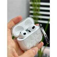 Esmo Home 3. Nesil ile Uyumlu Simli Kelebek Baskılı Özel Tasarım Kalın Silikon Koruyucu Kılıf - Kelebek