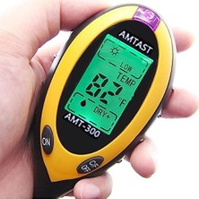 Esmo Home K136.003 4 Parametre Toprak Ph Nem Isı Işık Ölçer, Siyah