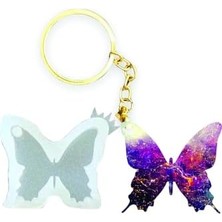 Esmo Home Kelebek Silikon Kalıp, Kolye Anahtarlık Silikon Kalıbı, Kelebek Kalıbı, Kolye Kalıp