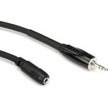 Esmo Home Siyah Serisi Kulaklık Uzatma Kablosu, 3,5 mm Trs Erkekten Dişiye, 25 Fit