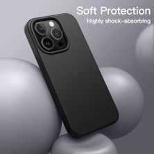 Esmo Home Happy 15 Promax Uyumlu Içi Kadife Lansman Silicone Kılıf Şok Emici Full Kasa Koruma Sağlayan Kılıf Siyah