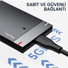 Esmo Home USB 3.0 Micro B Şarj ve Data HDD Kablosu 50 cm