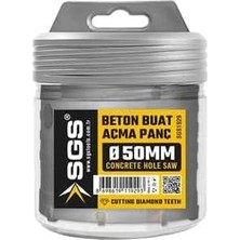 Esmo Home Beton Buat Açma Adaptörsüz, 50 Mm, Duvar Için Delik Açma Aleti