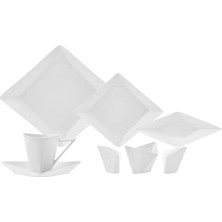 Esmo Home Karaca Forever Bone Origami 26 Parça 6 Kişilik Kahvaltı Takımı