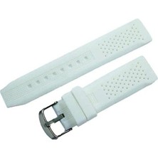 Esmo Home Silikon Saat Kordonu Spor Saat Kayışı Toz Tutmaz Mavi Haki Yeşil Siyah Beyaz Turuncu Sarı Krem 18MM 20MM 22MM 24MM