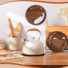 Esmo Home Valkyrie 2.5l Paslanmaz Çelik Düdüklü Su Isıtıcısı Demlik Islıklı Kettle