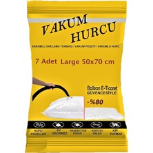 Yenibağ Set Large 50X70 cm Vakumlu Hurç - Vakumlu Poşet -