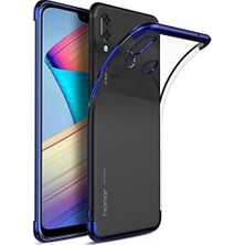 Esmo Home Honor Play Için Kılıf Skyfall Transparent Clear Mavi [honor Play ile Uyumlu Kılıf - Mavi]
