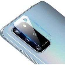 Esmo Home Galaxy S20 Plus ile Uyumlu Kamera Lens Koruma Camı Renksiz