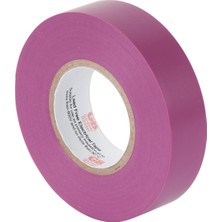 Esmo Home Bender GTV-667P Elektrik Bandı, ¾ Inç x 20 M, Dayanıklı, Kolay Sarma, Alev, Mor