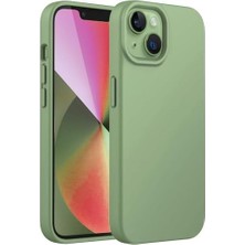Esmo Home 15 Plus Uyumlu Özel Ipeksi Dokunuş Hissi Veren Içi Yumuşak Kadife Lansman Silikon Kılıf Kapak (Yeşil)
