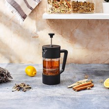 Esmo Home Ar Yıldız Doppio Black French Press 350 ml