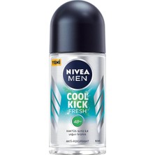 Esmo Home Men Kick Fresh Roll On Deodorant 50 ml 1 Paket (1 x 50 Ml)