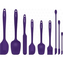 Yenibağ VLT1176 Drongo 9'lu Spatula Set Mor