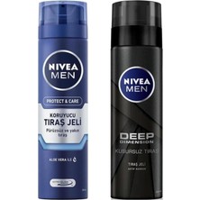 Esmo Home Men Protect & Care Tıraş Jeli 200 ml + Men Deep Dimension Tıraş Jeli, 200 ml X2