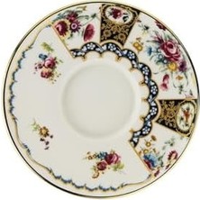 Esmo Home Sandro Moreno 1453 Antik Rose Double Yüzük Gold 12 Parça Altı Kişilik Kahve Fincan Takımı 120 ml