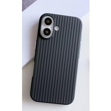 Esmo Home 16 ile Uyumlu 3D Serrated Kabartma Parlak Silikon Kılıf