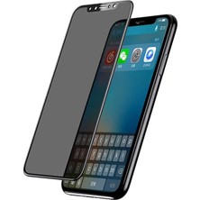 Esmo Home 12 Pro ile Uyumlu Davin 5d Privacy Cam Ekran Koruyucu Siyah