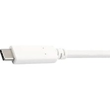 Esmo Home Type-C 3.1 5gbps 3A Şarj ve Data Kablosu Beyaz 1.5 Metre