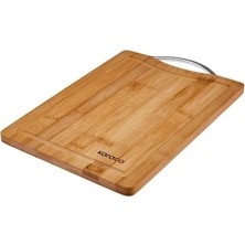 Esmo Home Karaca Owen Rectangle Large Bambu Kesme Tahtası