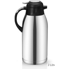 Esmo Home Penguen PNG-1300B 3 Litre Çift Katlı Çelik Çay Termosu