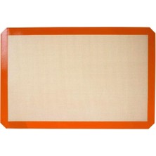 Esmo Home Silikon Pişirme Matı (Kırmızı, 30 * 40)