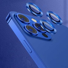 Esmo Home 11 Pro ile Uyumlu Kamera Lens Koruyucu Çerçeveli Koruyucu Cl-07 Lacivert