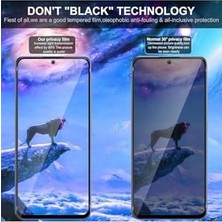 Esmo Home - ile Uyumlu Mi 13T Ekran Koruyucu Hayalet Cam 5d Parlak Privacy Kırılmaz Ekran Camı Gizli Görünmez