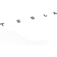 Yenibağ Model Y ile Uyumlu Bagaj Yazısı (Tesla) Siyah | Juniper Uyumlu Değildir