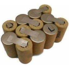 Yenibağ Decker 14.4V A14E Batarya Için 1500MAH Pil Değişim Grubu (3.4cm Pil Yüksekliği)