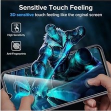 Esmo Home - Galaxy A05S ile Uyumlu Ekran Koruyucu Cam Ultra Full Kaplama Düz Tempered Glass Screen Zırh