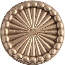Esmo Home Nordic Ware 83577 Charlotte Kek Kalıbı, Tek Boy, Altın Rengi.