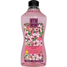 Esmo Home Doğal Zeytinyağlı Sıvı Sabun Kiraz Çiçeği 1500 ml