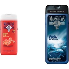 Esmo Home Le Petit Marseillais Duş Jeli Akdeniz Çileği (650 Ml) ve Le Petit Marseillais Duş Jeli Men Serisi Mineral ve Sedir Ağacı (400 Ml)