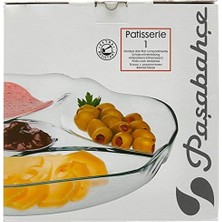 Esmo Home Pasabahce Basic Bölmeli Tabak, 30 cm