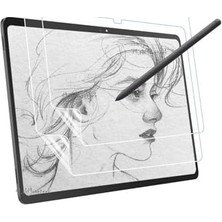 Esmo Home - Galaxy Tab S8 Plus 12.4 Inç ile Uyumlu Mat Ekran Koruyucu Kağıt Hissi Özel Çizim Ekranı Like Cam