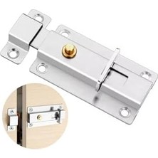 Esmo Home Gaman Kapı Pencere Kilidi - Kapı Kilidi - Pencere Kilidi Paslanmaz Çelik Sağlam Yapı Gri