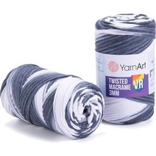 Esmo Home El Örgü Ipi Twısted Macrame 3 mm Vr, 910, 4X250 gr
