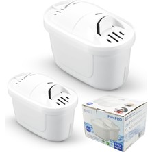 Esmo Home Purepro Su Arıtma Sürahisi Filtresi (2 Adet Filtre) Jugg ve Brita Maxtra+ Pro Ile Uyumlu