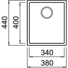 Esmo Home Teka Square 34.40 Tg 3½ W/ovf Sp Grey Evye