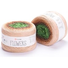 Esmo Home El Örgü Ipi Flowers, 308, 2X250 gr