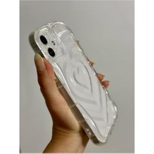 Esmo Home Iphone 12 ve 12 Pro ile Uyumlu 3D Kabartma Silikon Kılıf