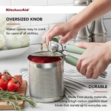 Esmo Home Kitchenaid Gourmet Çok Fonksiyonlu Konserve Açacağı/şişe Açacağı, 21,6 Cm, Fıstık